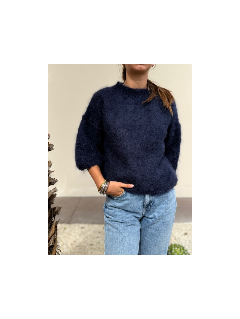 DAN Pull mohair marine DAN Pull mohair marine