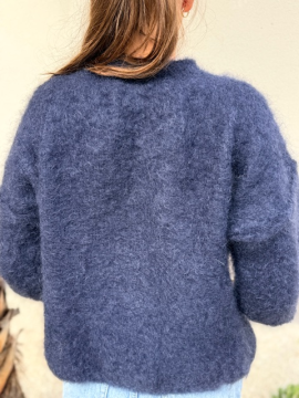 DAN Pull mohair marine DAN Pull mohair marine