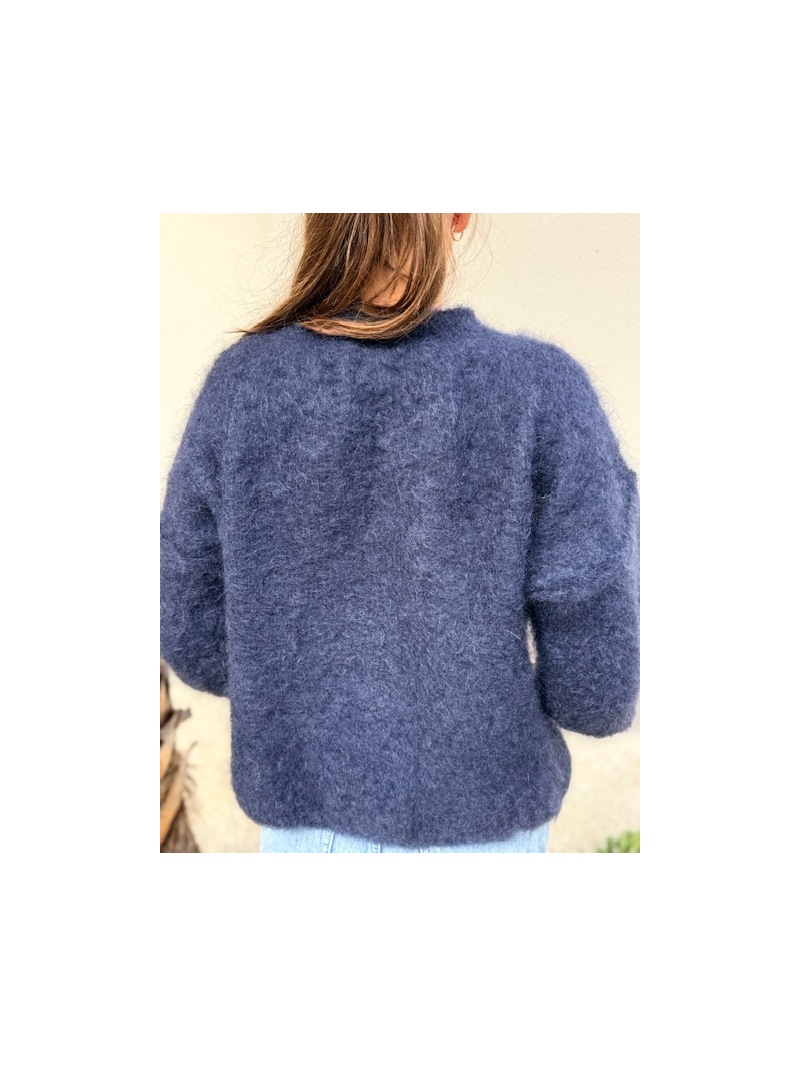 DAN Pull mohair marine DAN Pull mohair marine