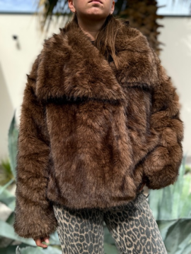 LISE Veste Camel