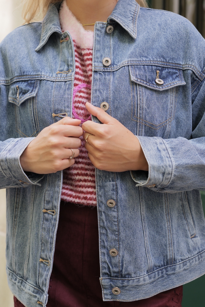 CONOR Veste en jean love CONOR Veste en jean love