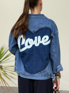 CONOR Veste en jean love