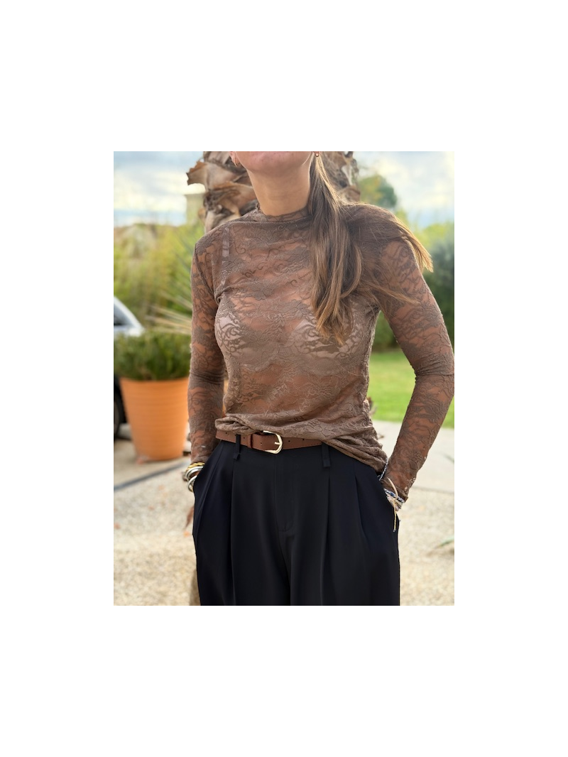 Dentelle Top chocolat lait Dentelle Top chocolat lait