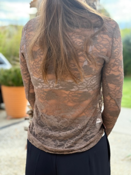 Dentelle Top chocolat lait Dentelle Top chocolat lait
