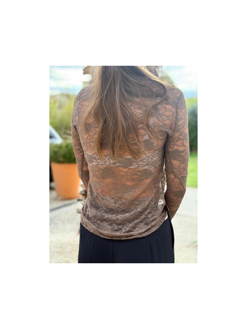 Dentelle Top chocolat lait Dentelle Top chocolat lait