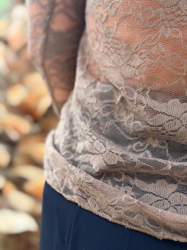 Dentelle Top chocolat lait Dentelle Top chocolat lait