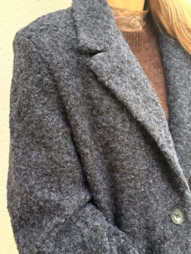 Manteau bleu marine Manteau bleu marine