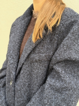 Manteau bleu marine Manteau bleu marine