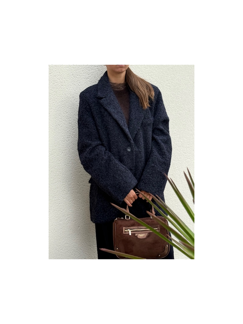 Manteau bleu marine Manteau bleu marine