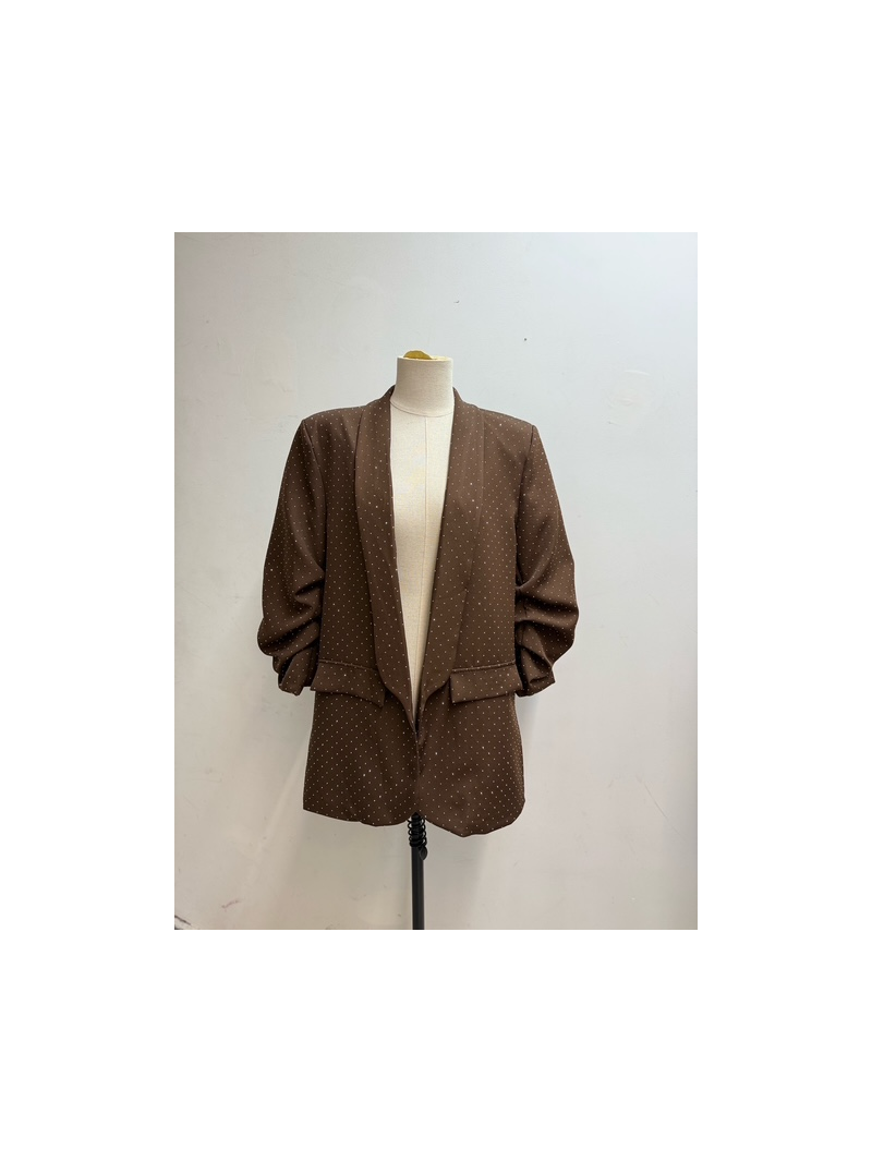 STRASS Blazer chocolat STRASS Blazer chocolat