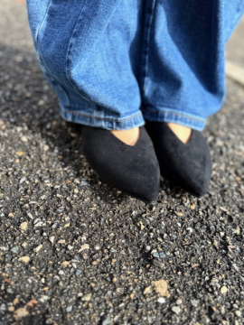 MILA Ballerine noire