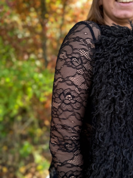 Dentelle Top noir Dentelle Top noir