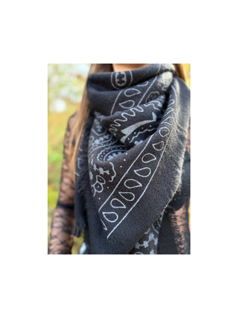 BANDANA Foulard noir