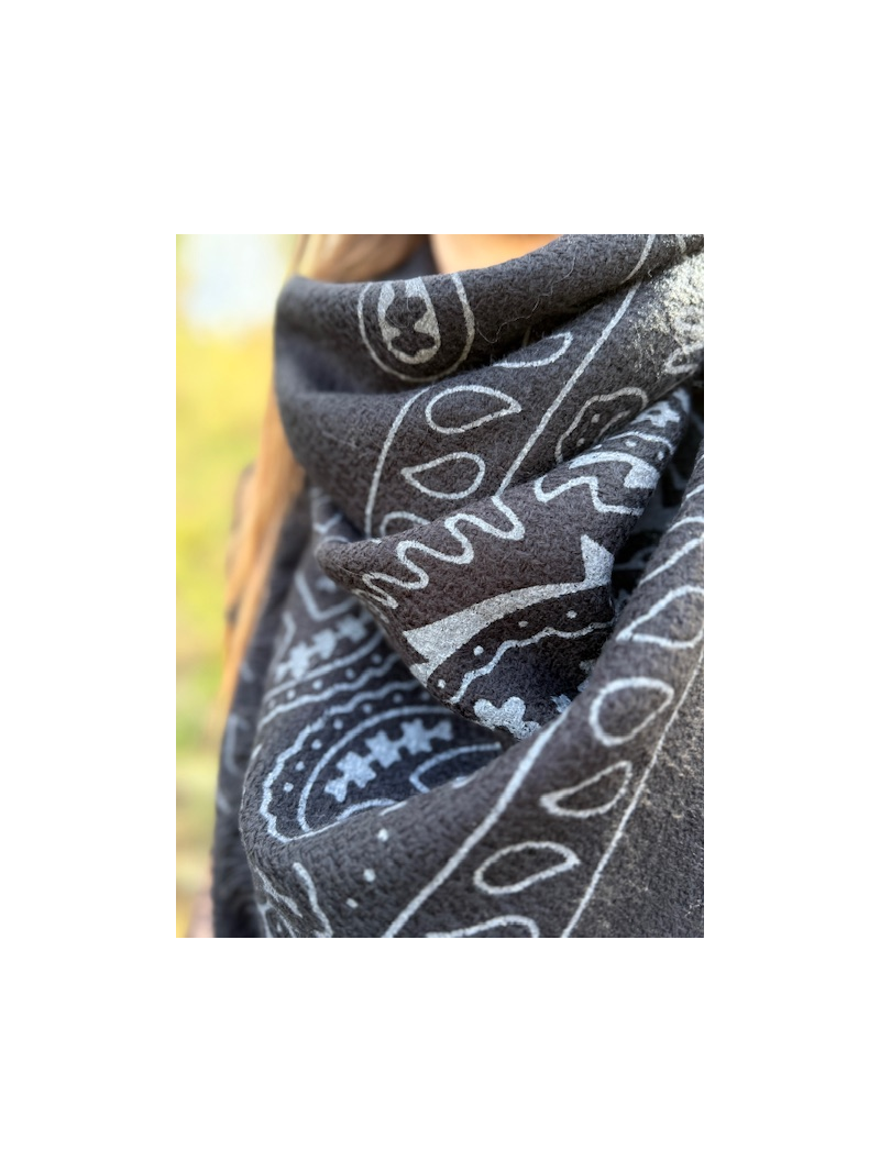 BANDANA Foulard noir