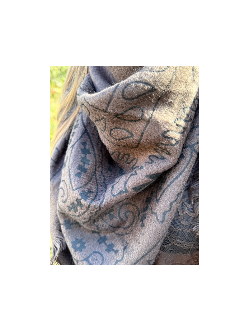 BANDANA Foulard chocolat