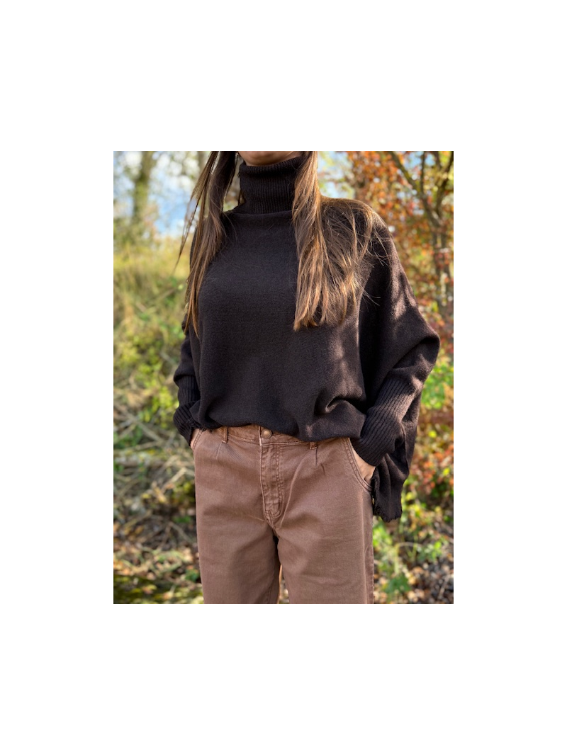PONCHO Pull col roulé PONCHO Pull col roulé