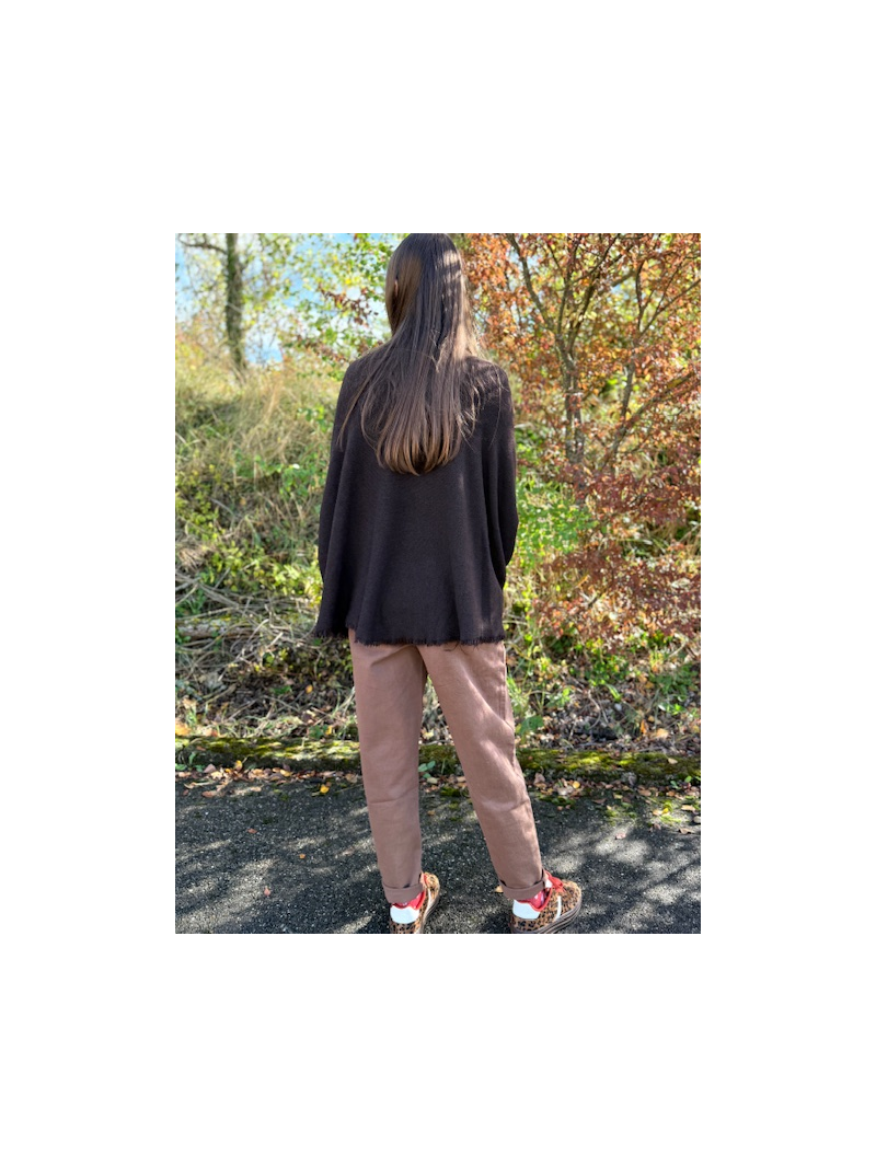 PONCHO Pull col roulé PONCHO Pull col roulé