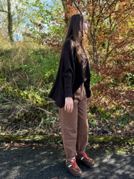 PONCHO Pull col roulé PONCHO Pull col roulé