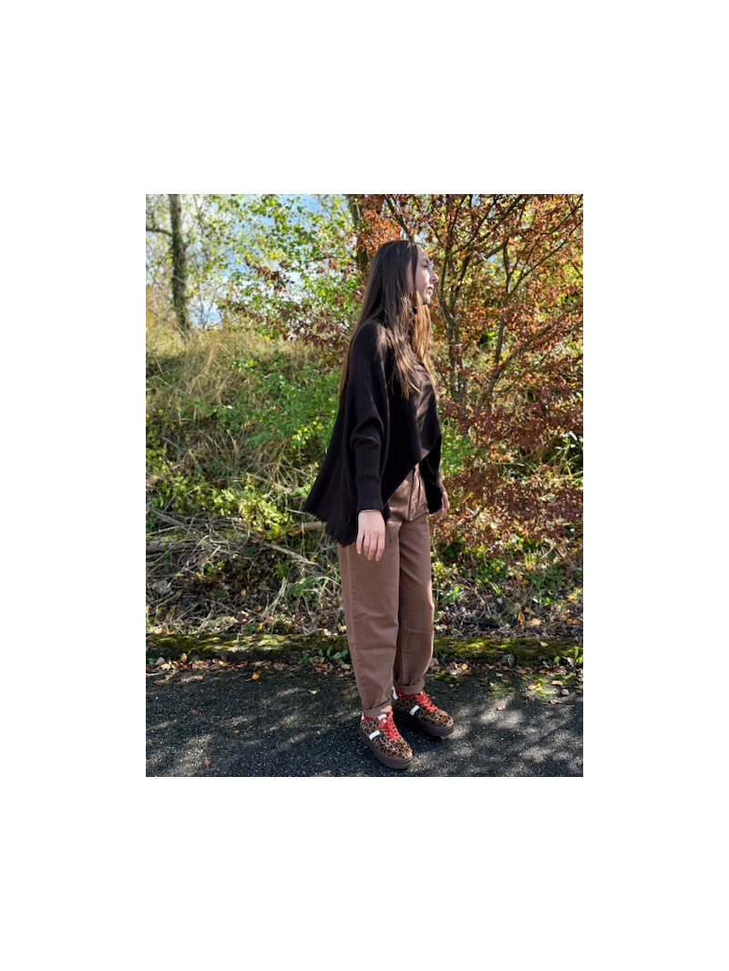 PONCHO Pull col roulé PONCHO Pull col roulé