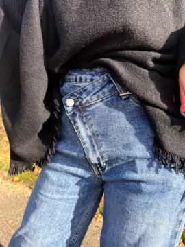 ASYMETRIQUE Jean denim