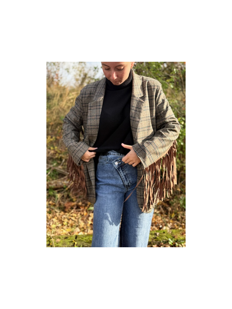 WYATT Blazer à franges WYATT Blazer à franges