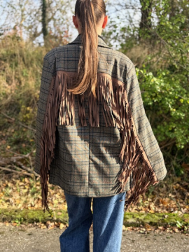 WYATT Blazer à franges WYATT Blazer à franges