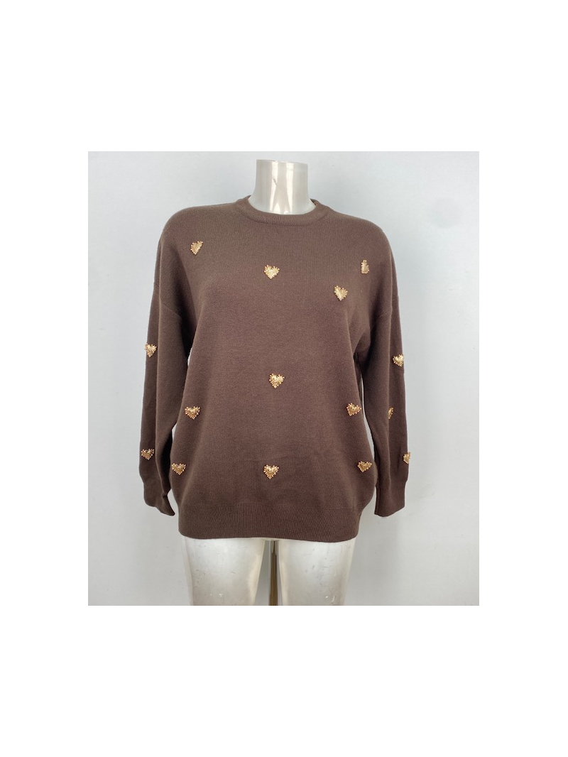 EX VOTO Pull chocolat EX VOTO Pull chocolat