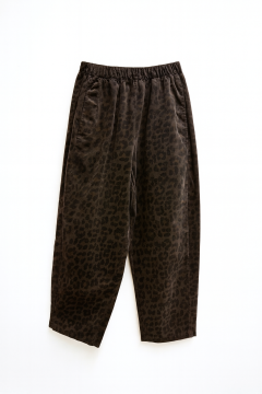 LÉO Pantalon ballon léopard