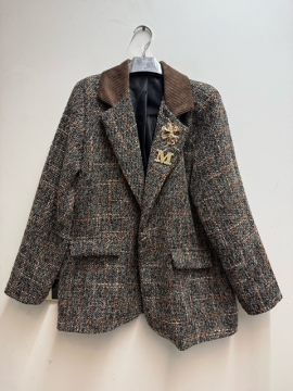 JUDE Blazer noir chocolat JUDE Blazer noir chocolat