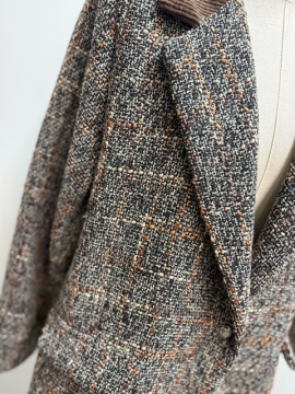 JUDE Blazer noir chocolat JUDE Blazer noir chocolat