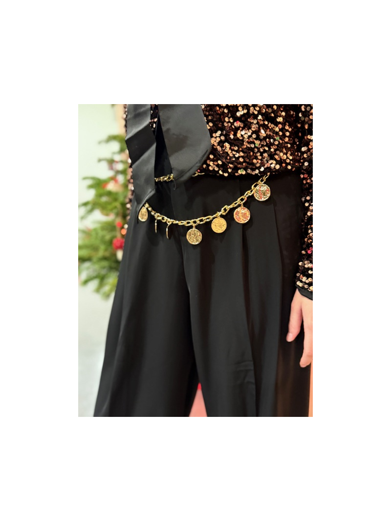 MÉDAILLE ceinture chaîne doré MÉDAILLE ceinture chaîne doré