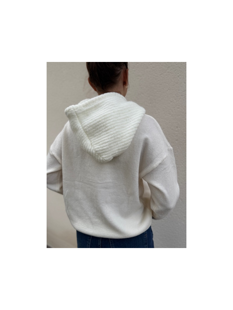 Cagoule écru tendance – Style moderne Cagoule écru tendance – Style moderne