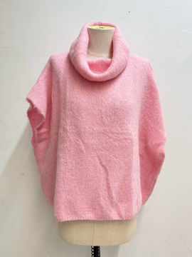 Pull Ginette oversize col roulé sans manches | Fabrication Italie Pull Ginette oversize col roulé sans manches | Fabrication Italie