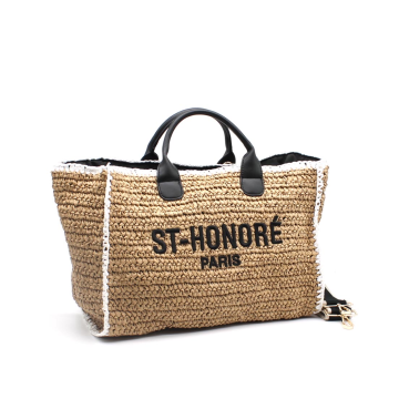 Panier St Honoré Paris – Sac cabas paille tendance | Sud Access