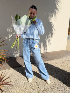 Jean Tournesol regular brodé | Du XS au L