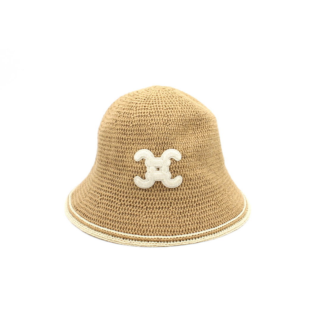 Chapeau bob beige tressé – style estival femme | Sud Access Chapeau bob beige tressé – style estival femme | Sud Access