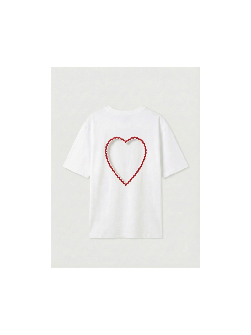 COEUR Teeshirt blanc