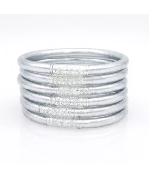 BOUDDHISTE Jonc argent