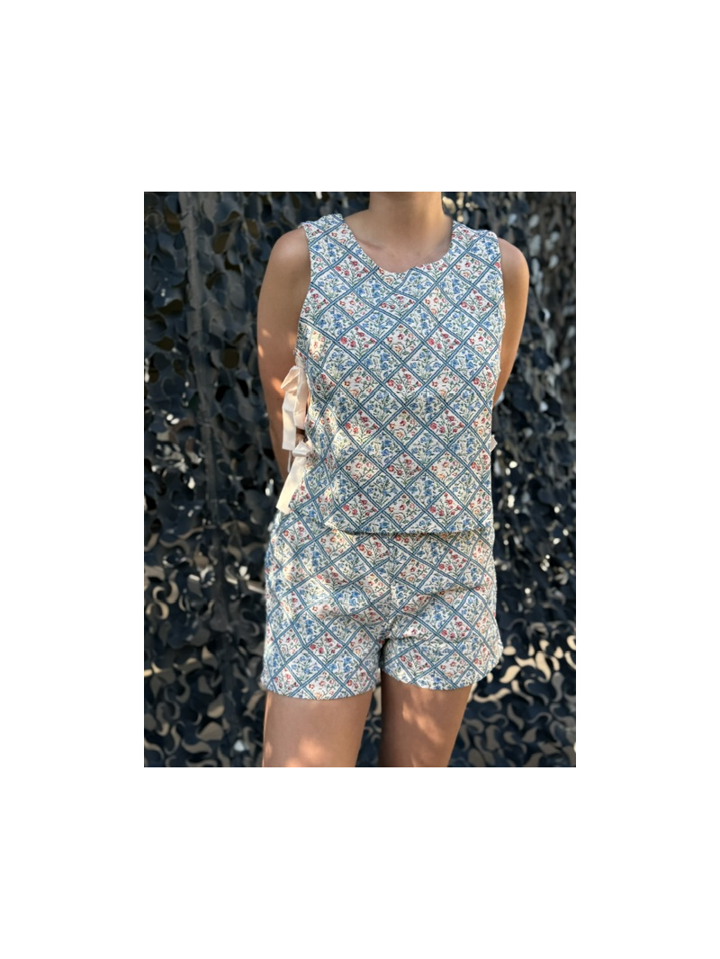 Short fleuri femme assorti | Motif floral et esprit bohème chic
