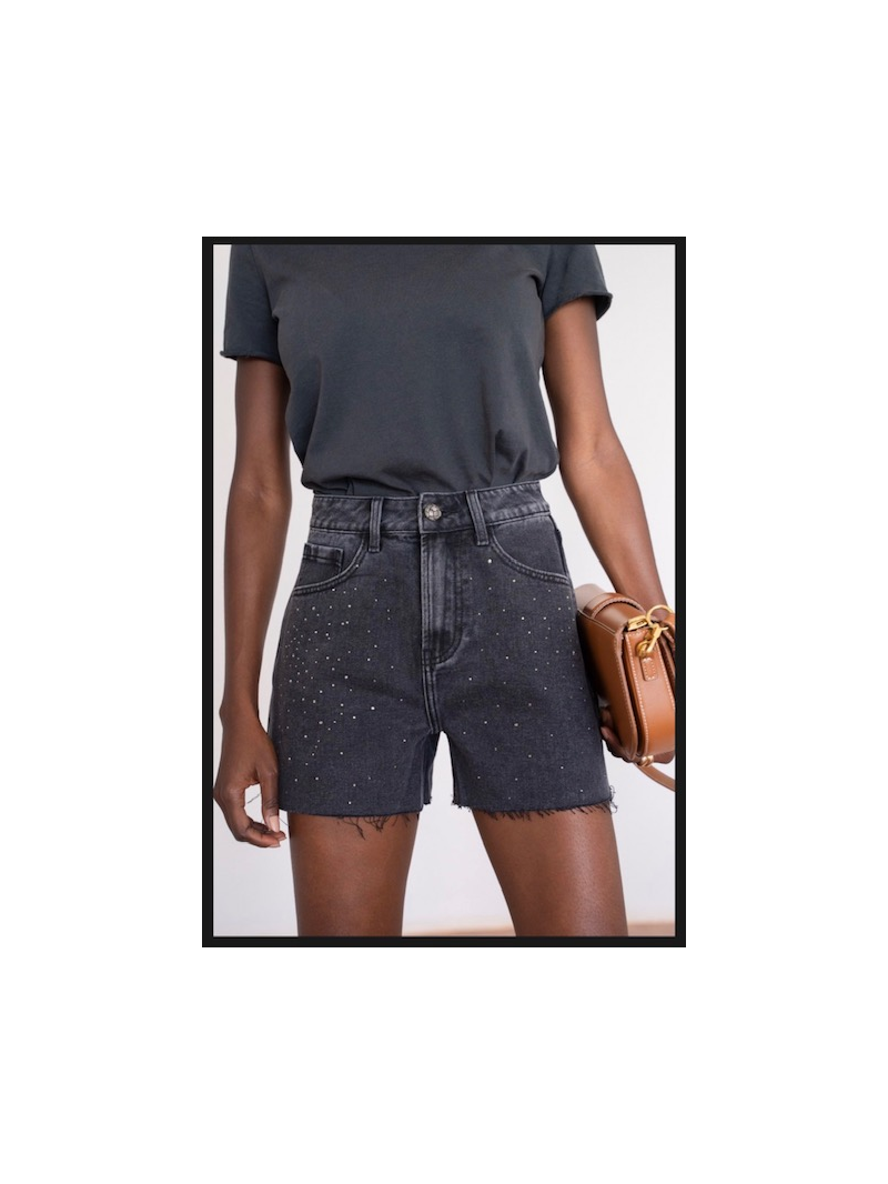 STRASS Short jean noir STRASS Short jean noir