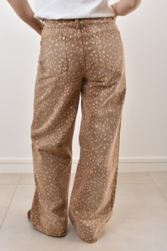 Jean Bambi femme beige motif faon – Sud Access