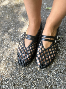 MILONA Ballerines tressées