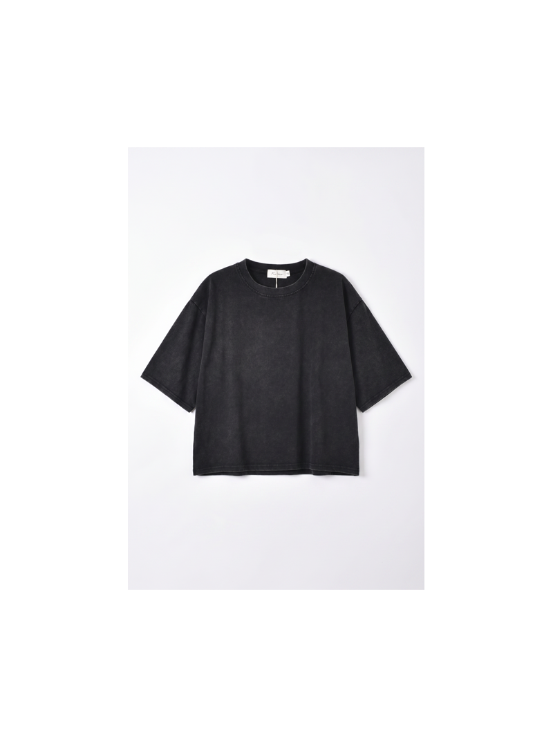 T-shirt Angel Noir Grisé Femme Ailes dans le Dos | Sud Access T-shirt Angel Noir Grisé Femme Ailes dans le Dos | Sud Access