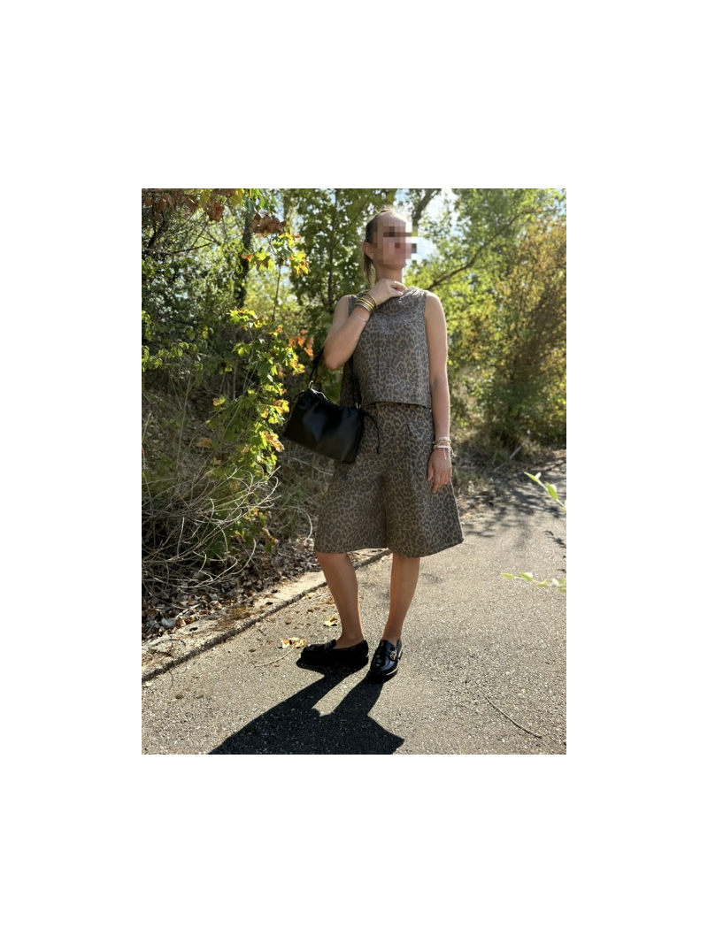 Top Léo Scott Femme Imprimé Léopard | Sud Access Top Léo Scott Femme Imprimé Léopard | Sud Access