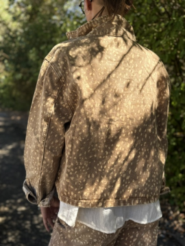 Veste Bambi femme camel imprimée – Sud Access Veste Bambi femme camel imprimée – Sud Access
