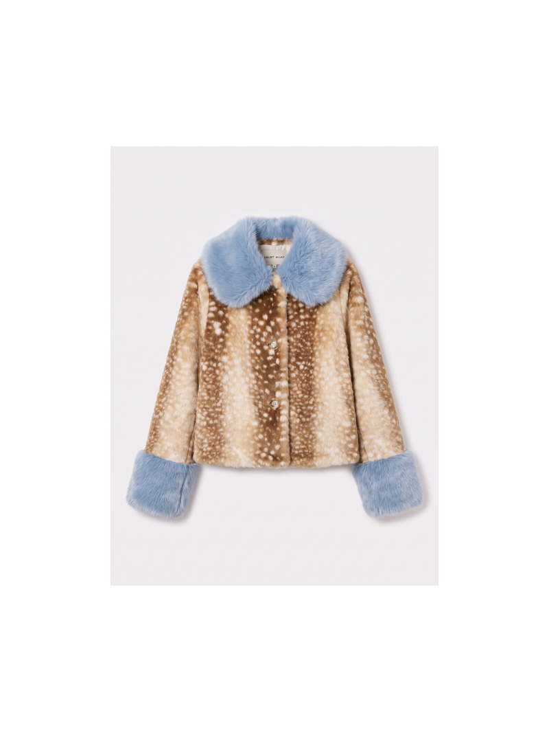 Veste fausse fourrure Bambi Faline femme | Sud Access Veste fausse fourrure Bambi Faline femme | Sud Access
